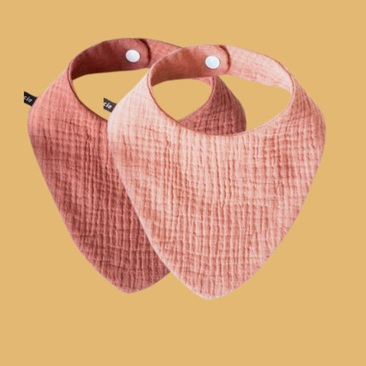 Soft absorbent muslin Bibs